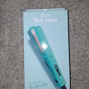 Conair Flirty Flat Iron - Turquoise